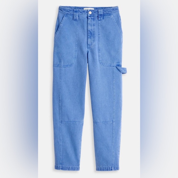 Alex Mill Phoebe Pant in Recycled Denim French Blue - Picture 2 of 6